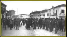 1932: La Banda in piazza a Povegliano