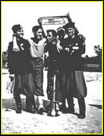 1940: Foto ricordo a Peschiera del Garda