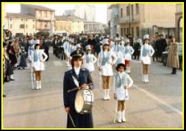 1980: Prima uscita del Gruppo Majorette